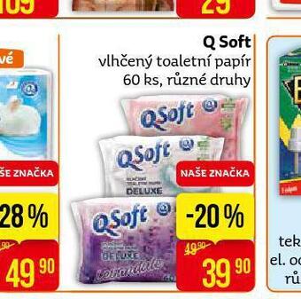 Teta Q soft vlhčený toaletní papír nabídka