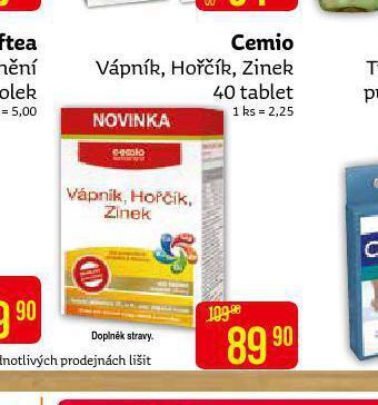 Teta Cemio vápník, hořčík, zinek nabídka