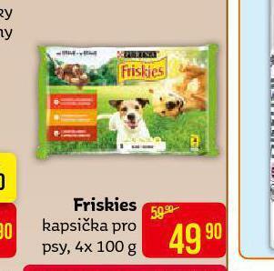 Teta Friskies kapsičky pro psy nabídka