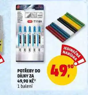 Penny Market Potřeby do dílny, 1 balení nabídka