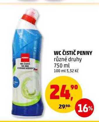 Penny Market Wc čistič penny, 750 ml nabídka