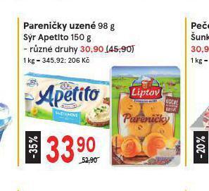 Žabka Sýr apetito nabídka