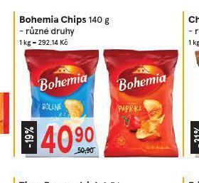 Žabka Bohemia chips nabídka