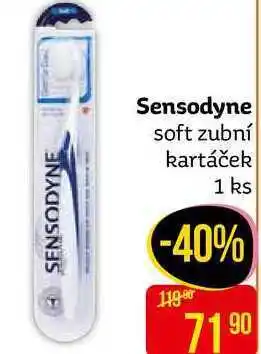 Teta Sensodyne soft zubní kartáček 1 ks nabídka