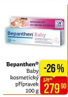 Teta Bepanthen baby kosmetický přípravek 100 g nabídka