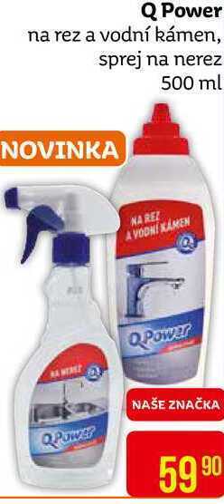 Teta Q power na rez a vodní kámen, sprej na nerez 500 ml nabídka