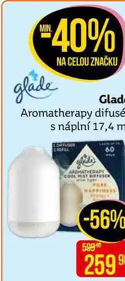 Teta Glade aromatherapy difusé s náplní 17,4 ml nabídka
