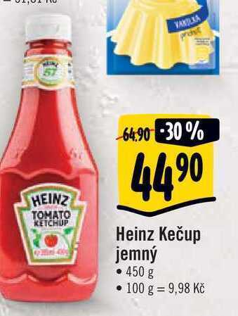 Albert Heinz kečup jemný • 450 g nabídka