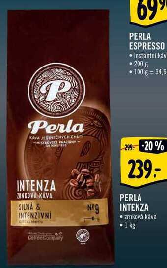 Albert Perla intenza zrnková káva, 1 kg nabídka