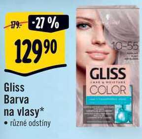 Albert Gliss barva na vlasy nabídka