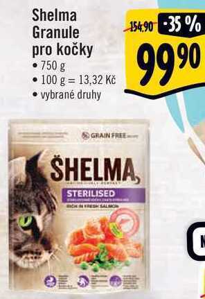 Albert Shelma granule pro kočky, 750 g nabídka