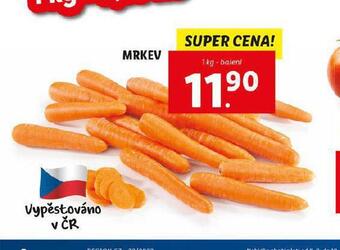 Lidl Mrkev nabídka