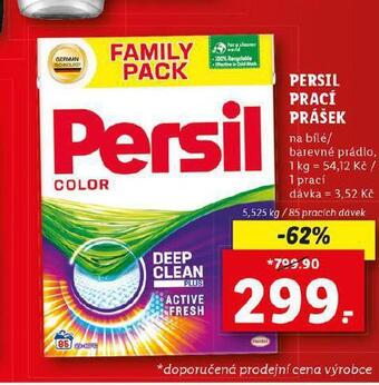 Lidl Persil prací prostředek nabídka