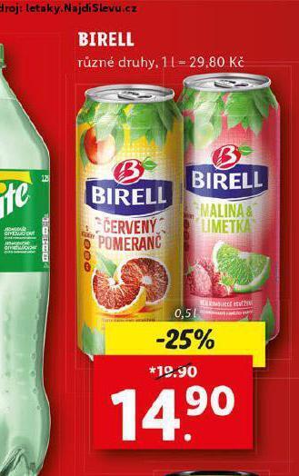 Lidl Birell nealkoholické pivo nabídka