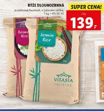 Lidl Rýže dlouhroznná nabídka