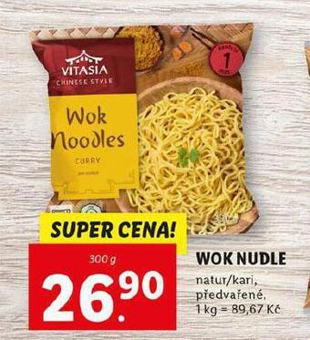 Lidl Wok nudle nabídka