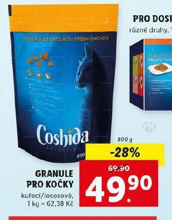 Lidl Granule pro kočky nabídka