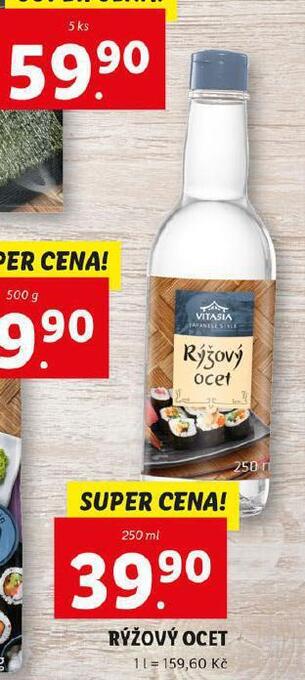 Lidl Rýžový ocet nabídka