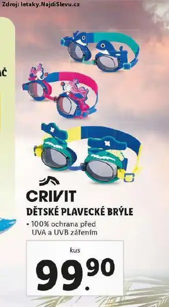 Lidl Dětské plavecké brýle nabídka