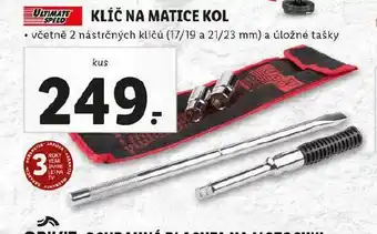 Lidl Klíč na matice kol nabídka