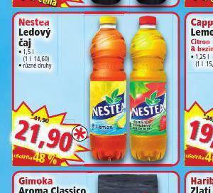 Norma Nestea ledový čaj nabídka