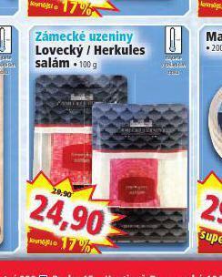 Norma Lovecký salám nabídka