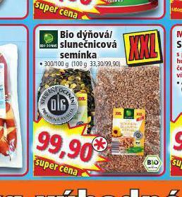 Norma Bio slunečnicová semínka nabídka