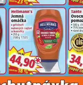 Norma Hellmann´s jemná omáčka nabídka