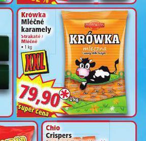 Norma Krowka mléčné karamely nabídka