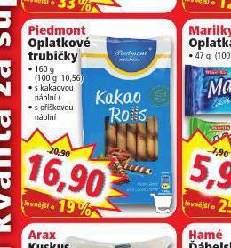 Norma Piedmont oplatkové trubičky nabídka