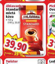 Jihlavanka standard mletá káva