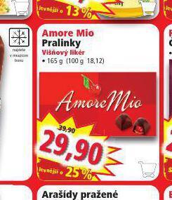 Norma Amore mio pralinky nabídka