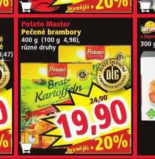 Norma Pečené brambory nabídka