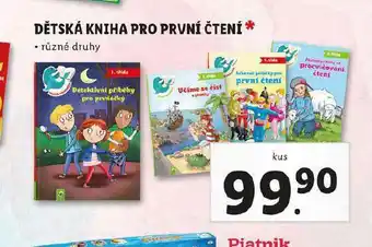 Lidl Dětská kniha pro první čtení nabídka