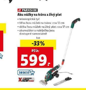 Lidl Aku nůžky na trávu a živý plot nabídka
