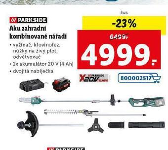 Lidl Aku zahradní kombinované nářadí nabídka