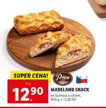 Lidl Madeland snack nabídka