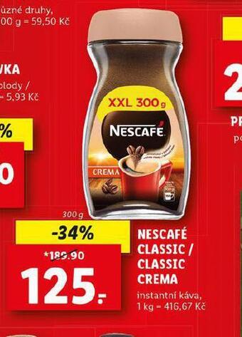 Lidl Káva nescafé nabídka