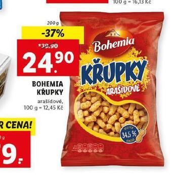 Lidl Bohemia křupky nabídka