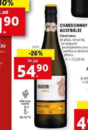 Lidl Chardonnay nabídka