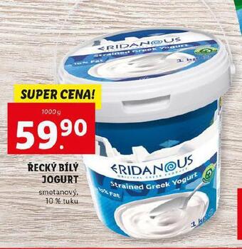 Lidl Řecký jogurt nabídka