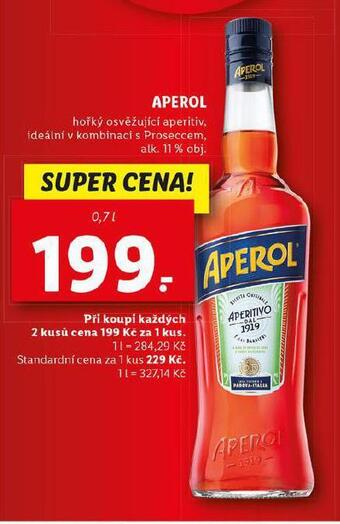 Lidl Aperol nabídka
