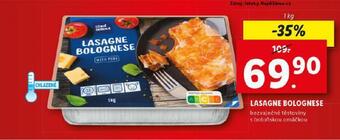 Lidl Lasagne bolognese nabídka