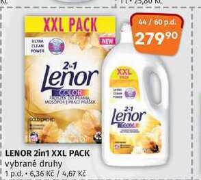 Coop Lenor 2in1 xxl pack vybrané druhy nabídka