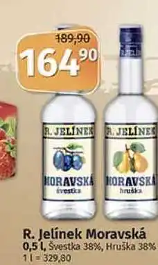 Coop Jelínek moravská 0,5 l, švestka 38%, hruška 38% nabídka