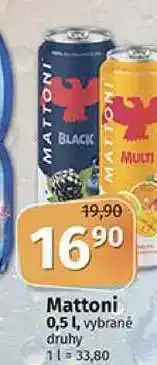 Coop Mattoni 0,5 l, vybrané druhy nabídka