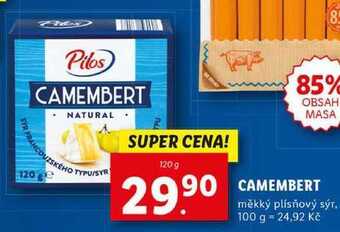 Lidl Camembert, 120 g nabídka