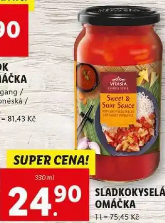 Sladkokyselá omáčka, 330 ml
