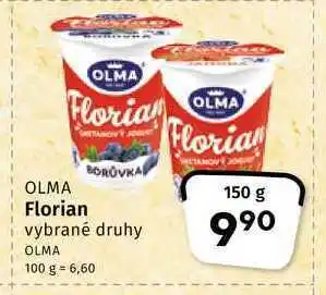 Coop Olma florian active jogurt 150g nabídka