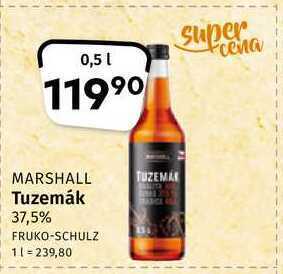 Coop Marshall tuzemák, vodka 37,5% 0.5l nabídka